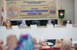 Cegah Tuberkulosis, Indira Imbau Warga Kota Makassar Periksa ke Puskesmas