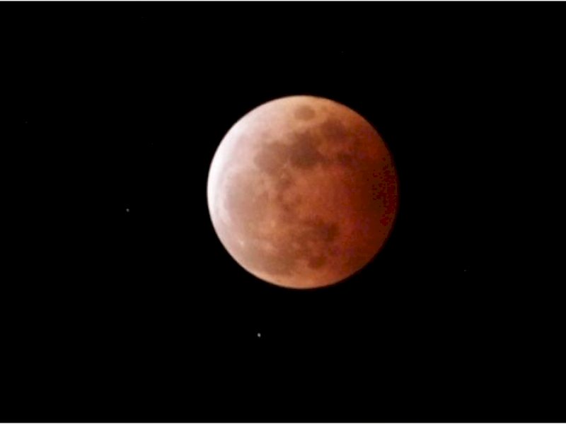 8 November 2022, akan terjadi Gerhana Bulan Total di seluruh wilayah Indonesia. (Foto: BMKG)