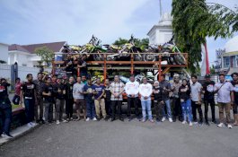 Bupati Pangkep Lepas 60 Peserta One Day Adventure HUT ke-77 Korps Brimob Menuju Kabupaten Luwu