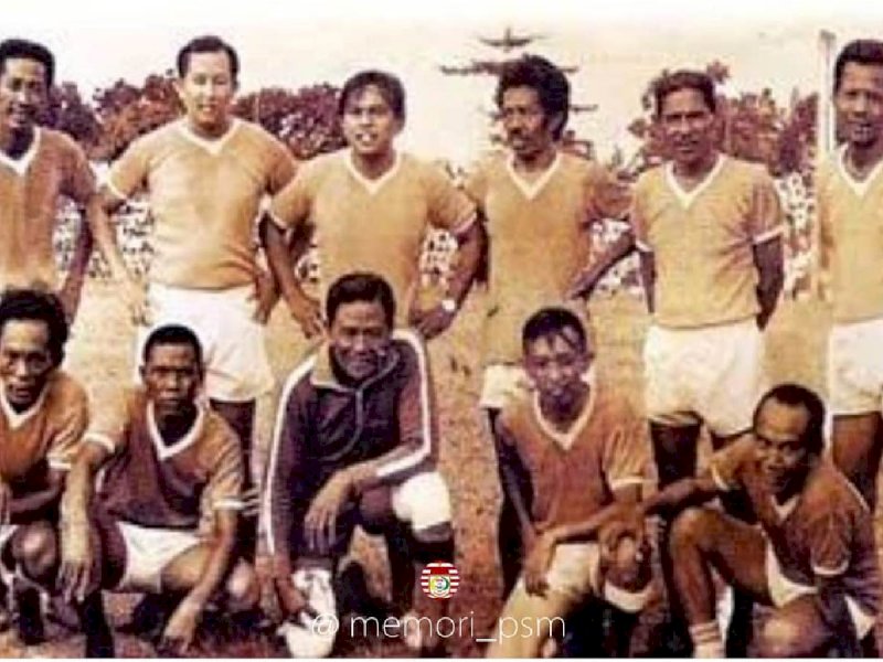 Tim Juku Eja di era tahun 1950an. Foto : Memori PSM