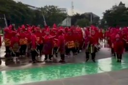 Video Viral! Batal Tampil di HUT ke-415 Kota Makassar, Ratusan Siswa SD Kecewa