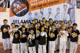 Ellevenkick Academy Sabet 20 Medali di Unhas Cup 2022