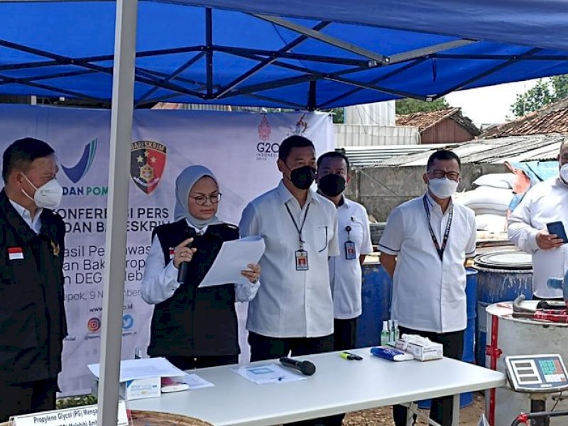 Badan Pengawas Obat dan Makanan (BPOM), (9/11/2022). (KOMPAS.com/Fika Nurul Ulya)