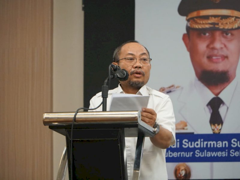 Asisten III Bidang Administrasi Setda Prov. Sulsel, Tautoto Tana Ranggina. (Foto: humas Pemprov Sulsel)