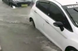 Banjir Terjadi di Bulu-Bulu Kabupaten Maros hingga Menyebabkan Kemacetan Panjang