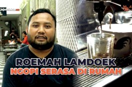 Ngopi weekend : Roemah Lamdoek, Ngopi Serasa di Rumah