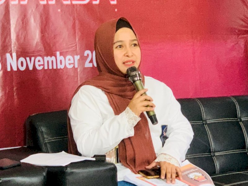 Komisioner KPU Kota Makassar, Endang Sari. (foto: istimewa)