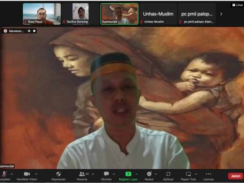 JPPR Sulsel Gelar Diskusi "Membangun Sinergitas antara JPPR dengan Konsorsium se-Sulsel" yang dilaksanakan melaui Via Zoom, Rabu (23/11/2022).