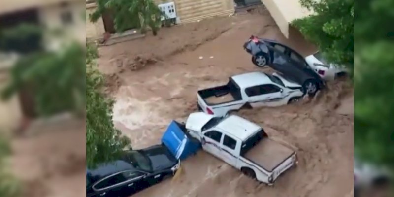 Banjir Bandang Terjang Jeddah Lagi  