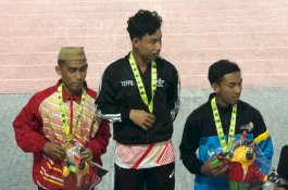 Catatkan Waktu Tercepat, Santri Asal Gowa Persembahkan Emas Pertama untuk Kontingen Sulsel&nbsp;