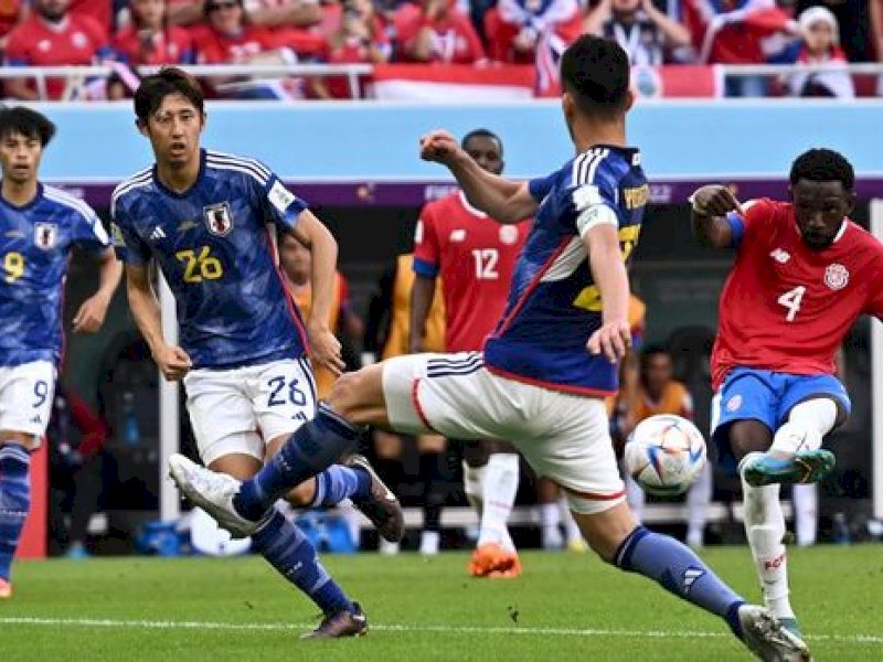 Jepang vs Kosta Rika (Foto: REUTERS/Dylan Martinez)
