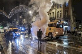 Tak Terima Belgia Kalah Atas Maroko, Suporter Rusuh hingga Bakar Mobil di Kota Brussel Belgia