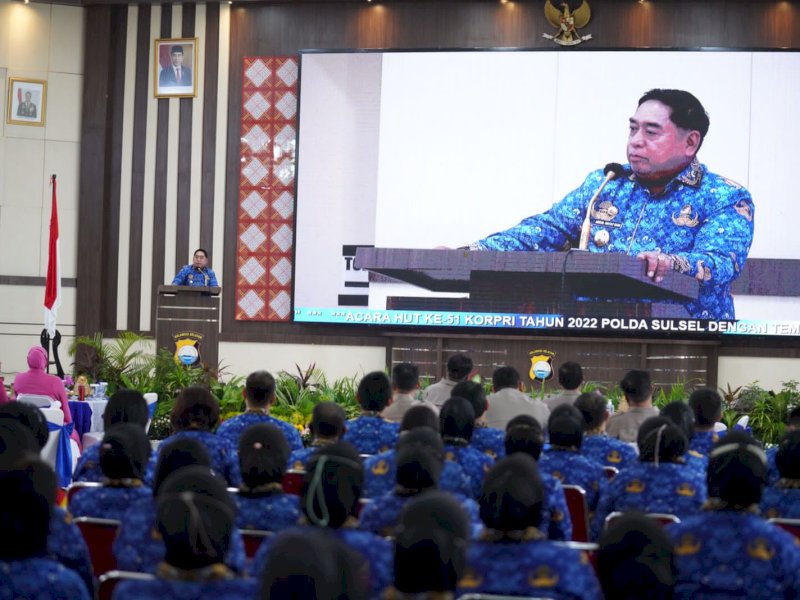 Mantan Sekprov Sulsel, Abdul Hayat Gani. @Jejakfakta/dok. humas Pemprov.