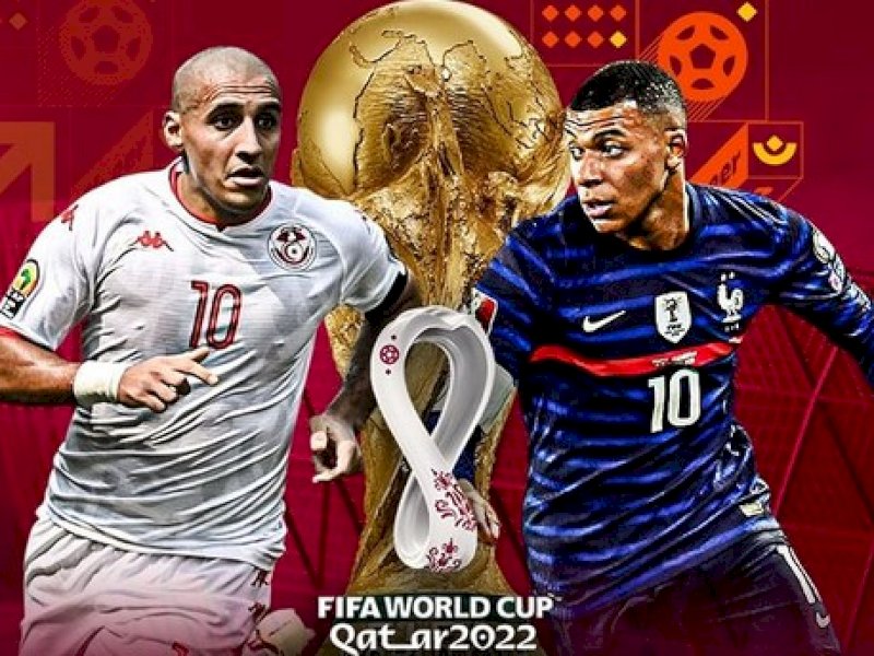 Tunisia vs Prancis (Foto: Instagram/@sctv.sports)