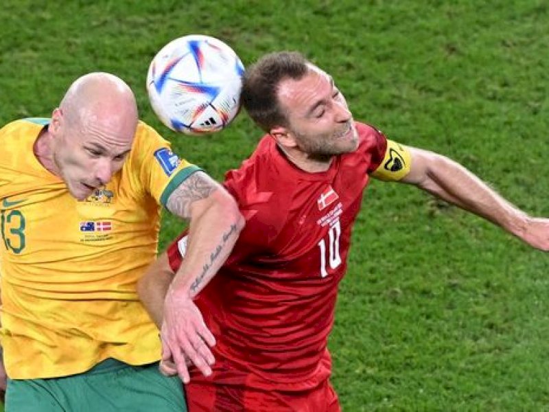 Australia vs Denmark (Foto: Anadolu Agency via Getty Images/Anadolu Agency)