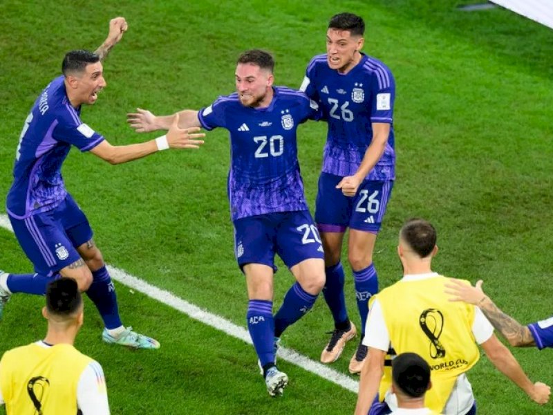 Polandia vs Argentina Piala Dunia 2022 (Foto: Markus Gilliar - GES Sportfoto/GettyImages)