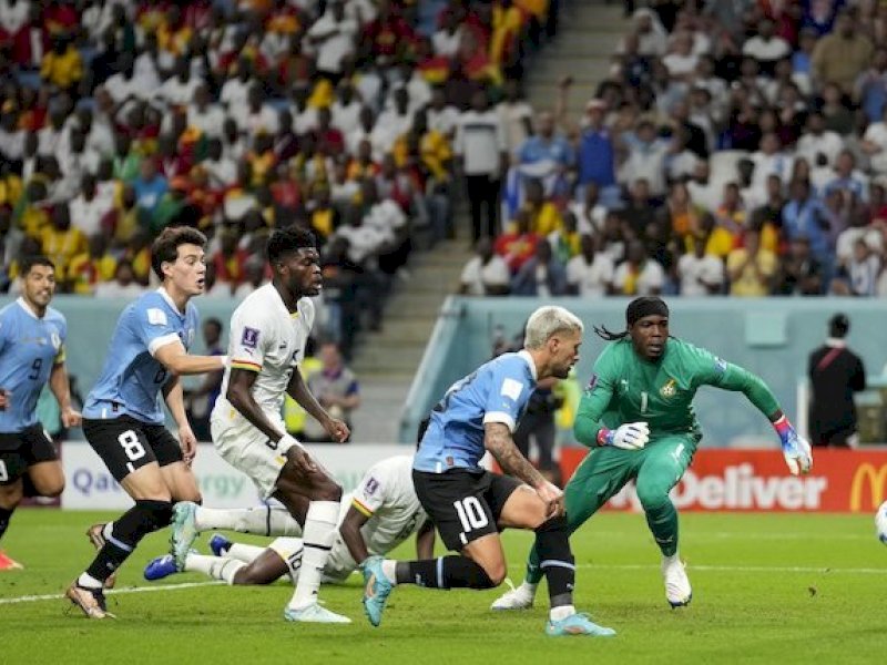 Ghana vs Uruguay (AP Photo/Ashley Landis)