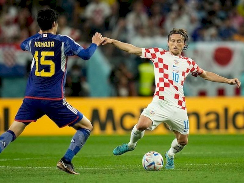 Jepang vs Kroasia (c) AP Photo/Francisco Seco