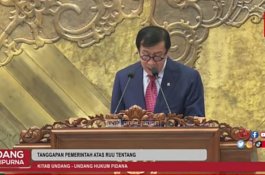 Tok! DPR RI Resmi Sahkan RKUHP Jadi Undang-Undang