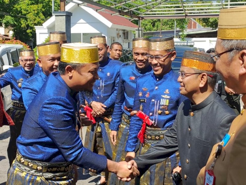 Kakanwil Kemenag Prov. Sulsel H. Khaeroni mengutuk keras peristiwa Bom Bunuh Diri di Kantor Polsek Astana Anyar Bandung. (Foto: istimewa