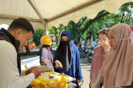 Minyak Goreng dan Bawang Putih Paling Diminati di Gelar Pangan Murah Sulsel