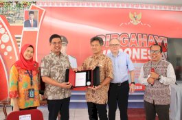 Wabup Edy Manaf Terima Tim Monev Program USAID Madani