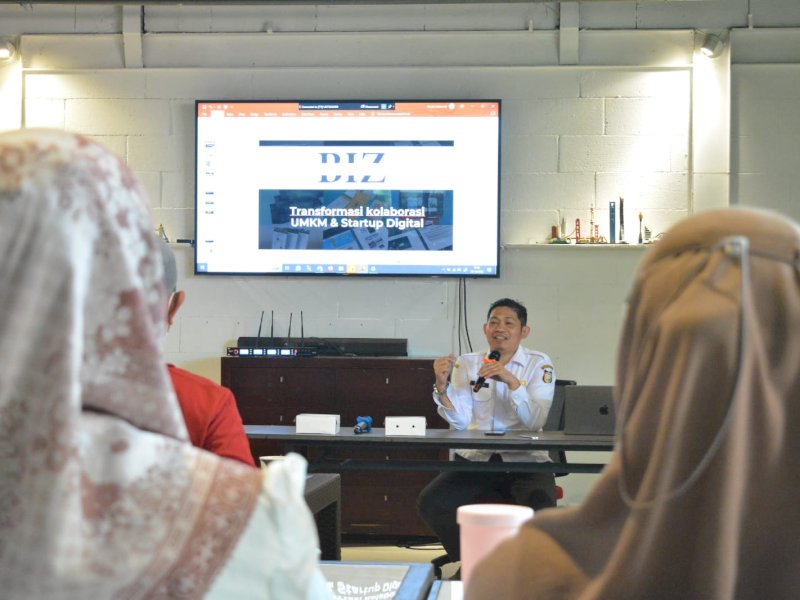 Pelatihan program BizMatching Dinas Komunikasi dan Informasi (Diskominfo) Kota Makassar. (Foto: istimewa)