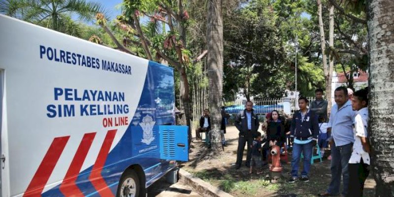 Jadwal Lengkap dan Lokasi Layanan SIM Keliling Makassar