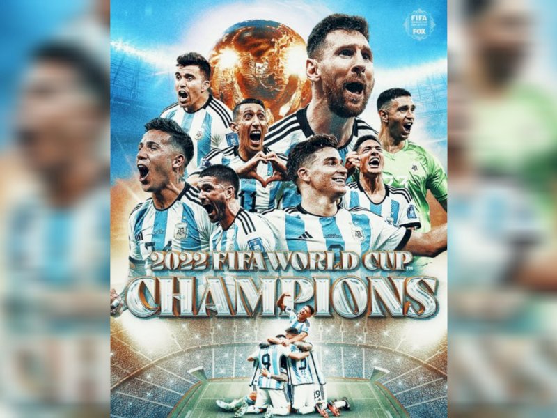 Argentina Juara Piala Dunia 2022 (Foto: fox 4 news)