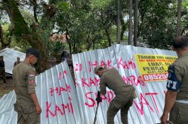 Satpol PP Tertibkan Aset IKBH Sudiang yang Dikuasai Pihak Lain