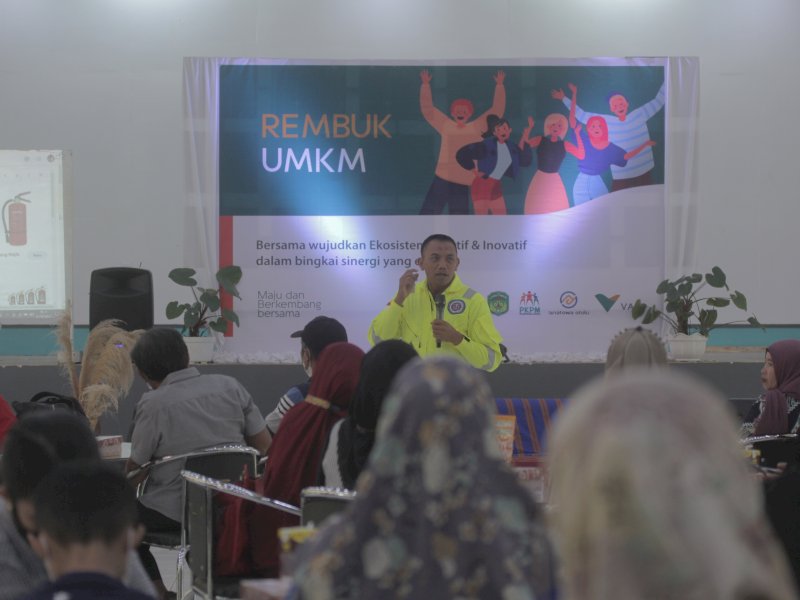 Rembuk UMKM PT Vale dengan Bumdesma Anatowa Otolu  di Gedung Onte Luwu, Sorowako, Rabu (21/11/2022). Jejakfakta/Istimewa