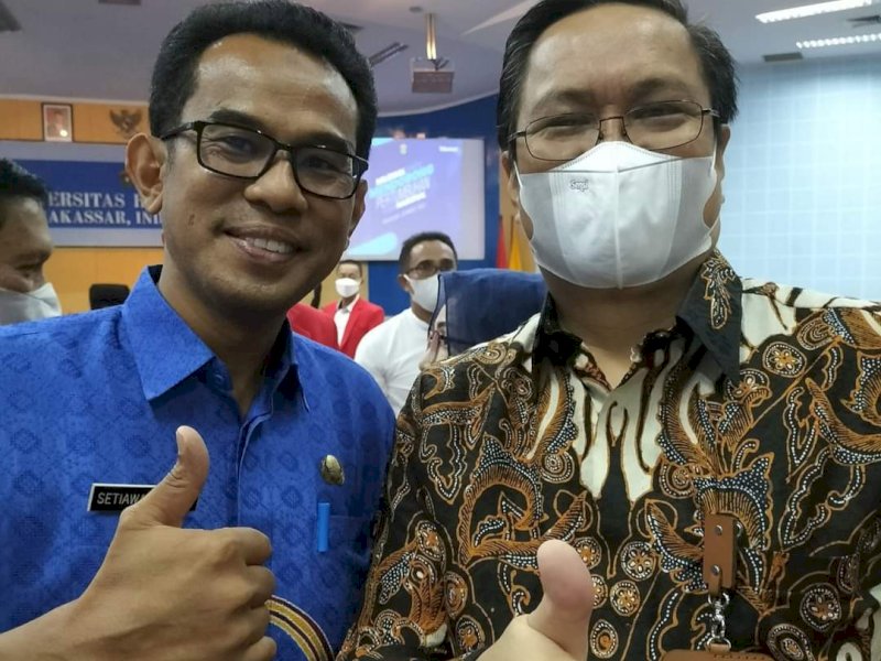Setian Aswad dan Andi Sapri Pamulu (Dok. Pribadi)