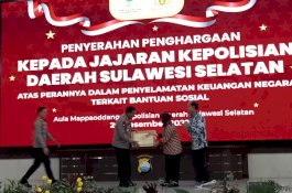 Ungkap Korupsi BPNT Covid-19, Polda Sulsel Diganjar Penghargaan dari Mensos