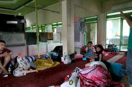 Sekitar 1400 Warga Terdampak Banjir di Makassar Memilih Mengungsi