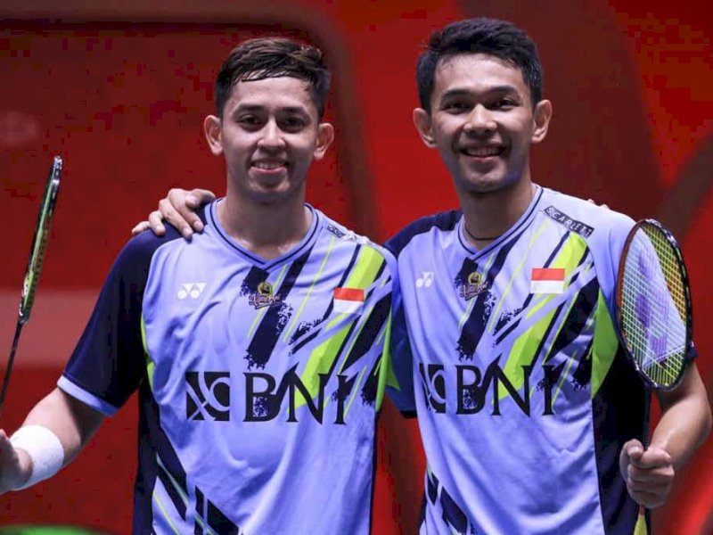 Fajar/Rian Jadi Ganda Putra Nomor 1 Dunia, Ranking Badminton World Federation Pekan Ini (Foto: Indosport)