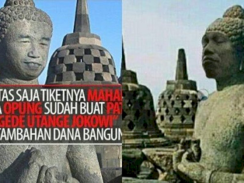 Unggahan Roy Suryo di Twitter (tangkapan layar)