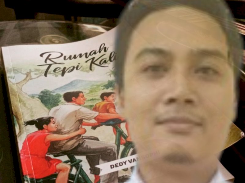 Sultan Sulaiman, peresensi buku "Rumah Tepi Kali"
karya Dedy Vansophi. (HO.ile)