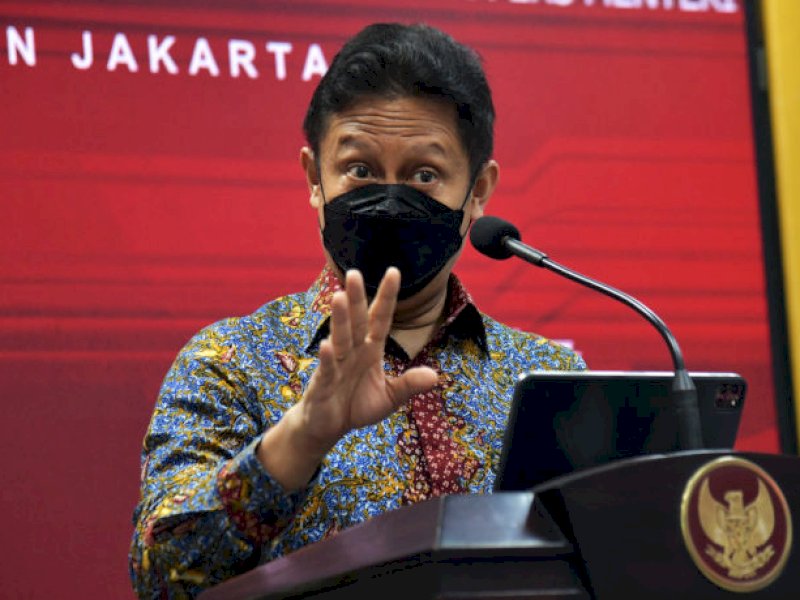 Menteri Kesehatan (Menkes) Budi Gunadi Sadikin. (Dok. Humas Setkab/Ramat)