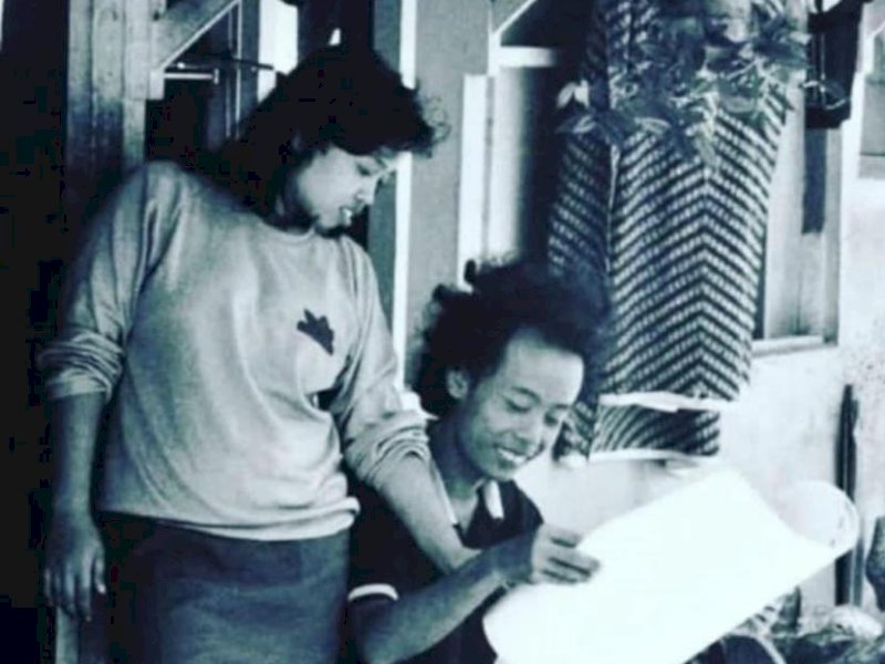 Wiji Tukul dan Siti Dyah Sujirah alias Sipon kini keduanya sudah meninggal. @Jejakfakta/Foto: Dok Wahyu Susilo