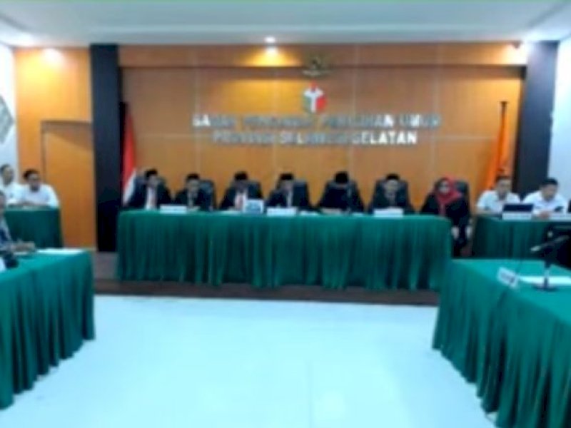 Persidangan di Bawaslu Sulsel. (Dok. Ist)
