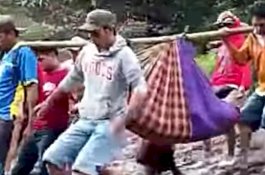 Di Pinrang Ibu Hamil Asmia dan Bayinya Meninggal setelah Berkilo-kilometer Ditandu Sarung