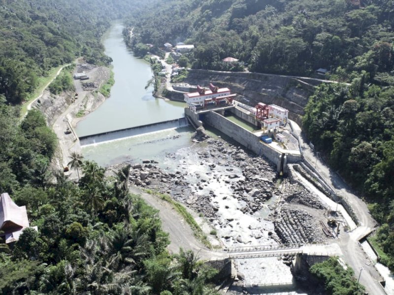 PLTA Malea Tana Toraja. @Jejakfakta/dok.PLN