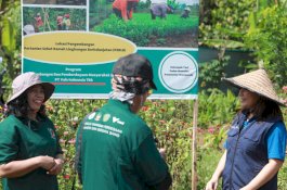 Ibu-ibu Rumah Tangga Beralih ke Pertanian Organik Berkat PSRLB PT Vale