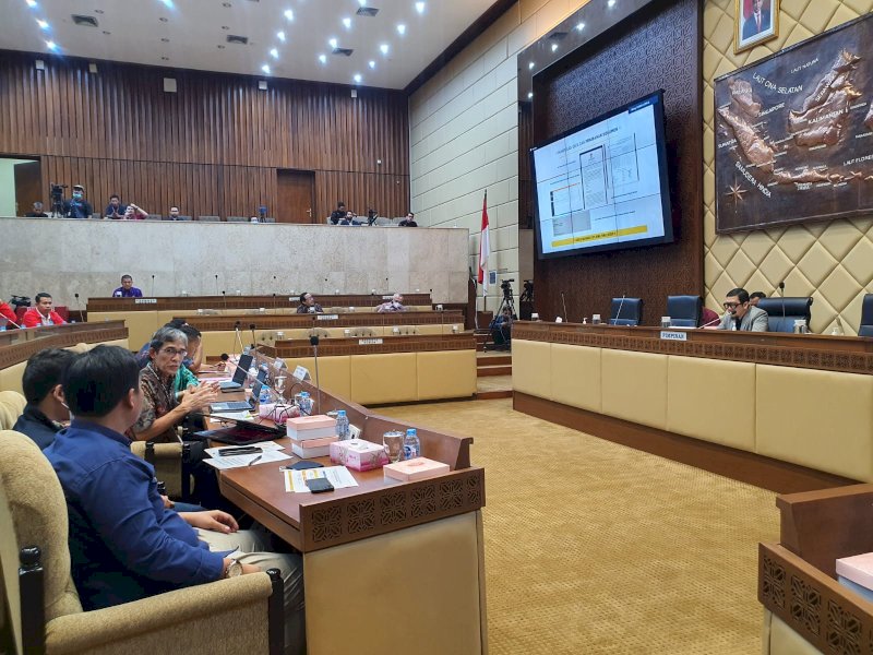 Koalisi Kawal Pemilu Bersih laporkan dugaan kecurangan penyelenggaraan pemilu ke Komisi II DPR RI, Rabu (11/1/2023). @Jejakfakta/Ist.