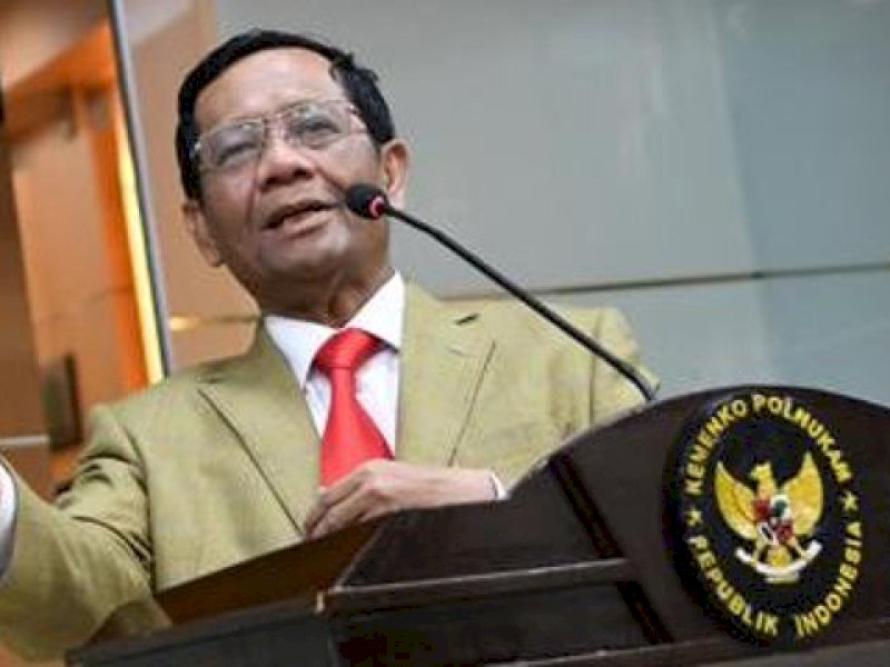 Menteri Koordinator Bidang Politik, Hukum, dan Keamanan Mahfud MD (Dok. Twitter)