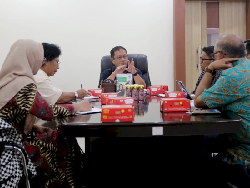 Sekda Kota Makassar, Muh Ansar, menyampaikan kesiapan untuk menindaklanjuti pengelolaan IPAL di Kota Makassar. @Jejakfakta/Ist.