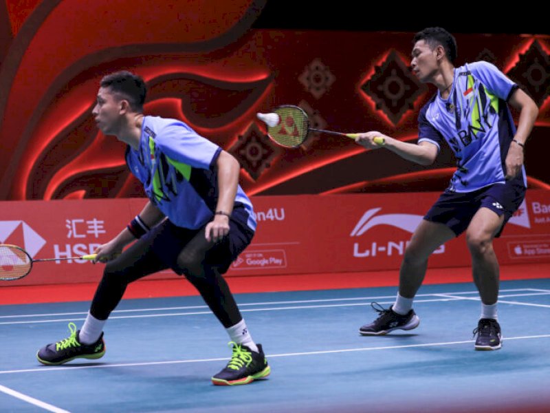 Pasangan ganda putra Fajar Alfian/Muhammad Rian Ardianto. (Dok. PBSI)