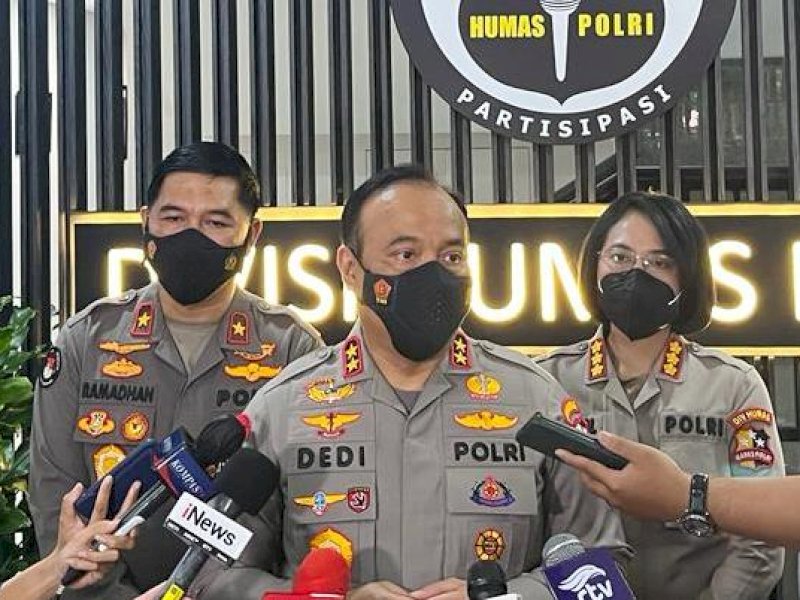 Kadiv Humas Polri Irjen. Pol. Dedi Prasetyo. @Jejakfakta/ist.