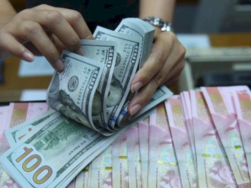 ULN Indonesia pada akhir November mencapai ke US$392,6 miliar atau Rp5.891 triliun, kontraksi 5,6 persen secara tahunan (yoy). (Foto/Antara)