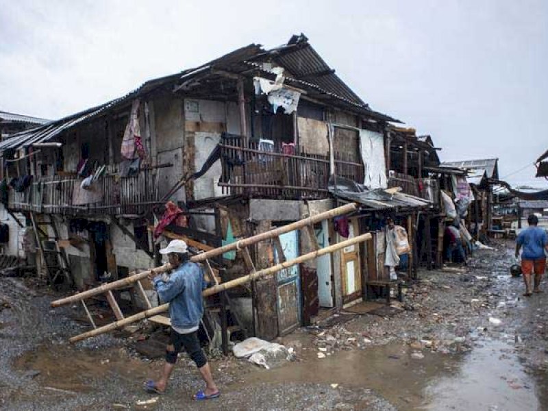 Jumlah Orang Miskin di Indonesia Naik Jadi 26,36 Juta per September 2022. (Foto/Antara)